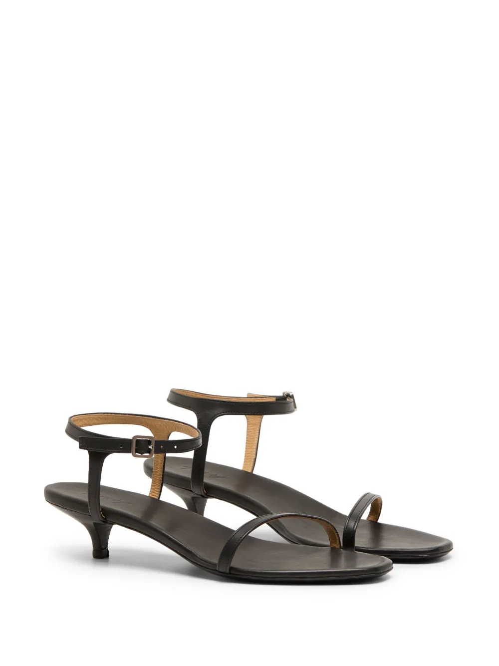 Marsèll leather sandals Black