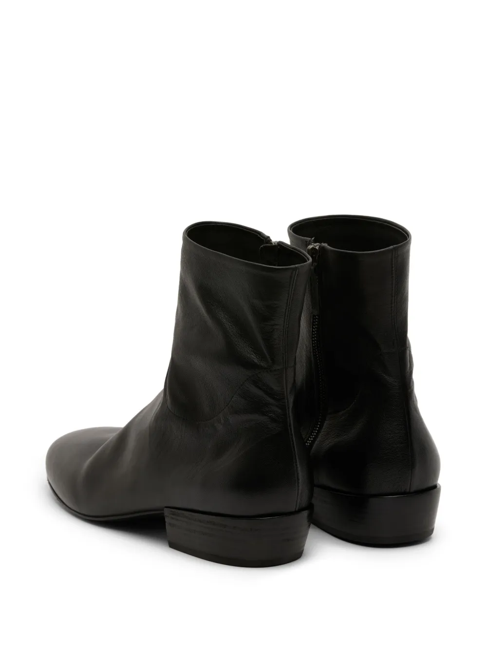 Marsèll leather ankle boots Black