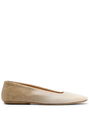 Loro Piana Rebecca フラットシューズ | ニュートラル | FARFETCH JP