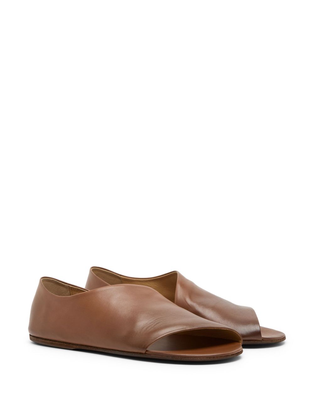 Marsèll leather sandals Brown