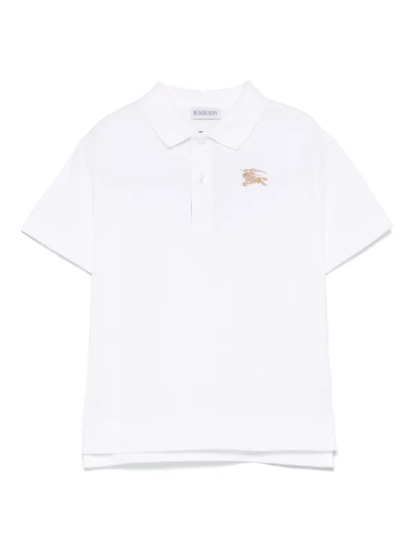バーバリー　キッズ　ポロシャツ Burberry Kids ポロシャツ | ホワイト | FARFETCH JP