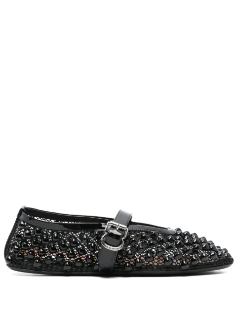 Alaïa buckle-fastening ballerinas