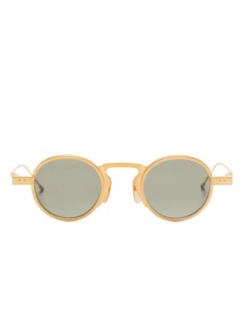 Lunettes de soleil à monture ronde - Thom Browne Eyewear - Modalova
