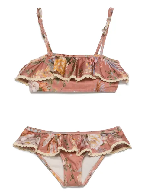 ZIMMERMANN Kids Tallow bikini set 