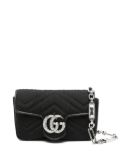 Gucci Pre-Owned Gucci Marmont belt bag - Black