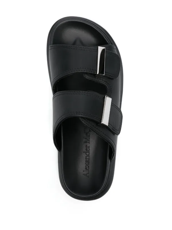 Alexander McQueen Pre-Owned Hybrid Slide | Black | FARFETCH