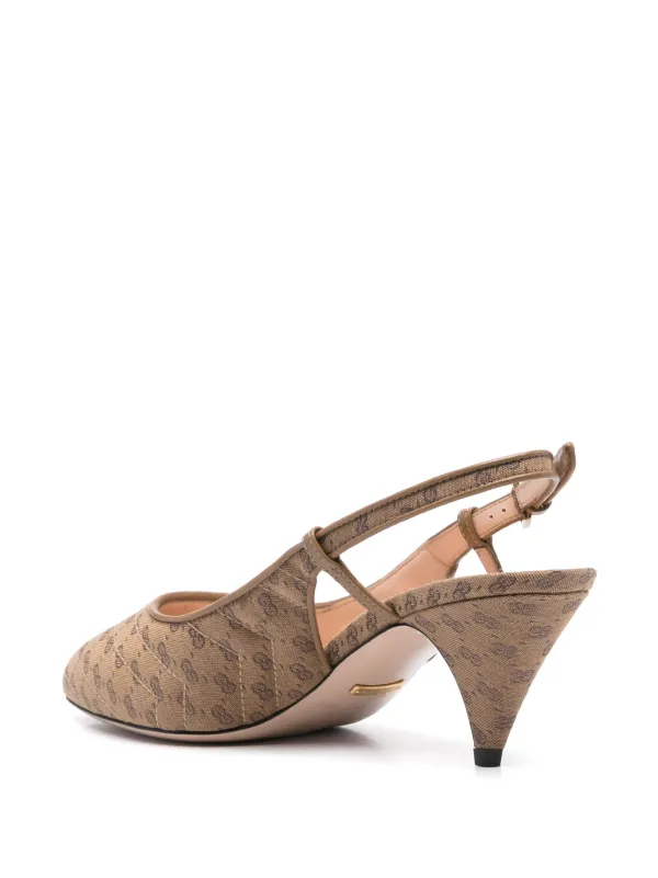 GUCCIミュール24cm Gucci GG Supreme Horsebit mules for Women - Printed in UAE
