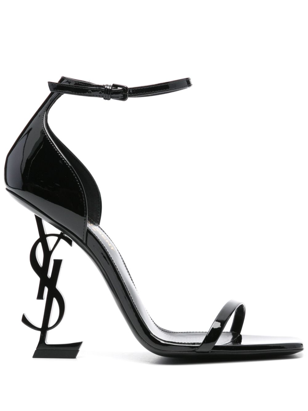 Saint Laurent Pre-Owned 110mm Opyum sandals - Black