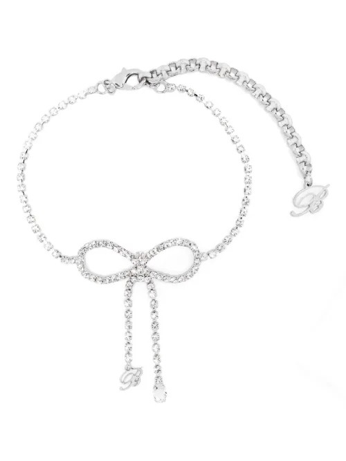 Collier à nœud strassé - Blumarine - Modalova