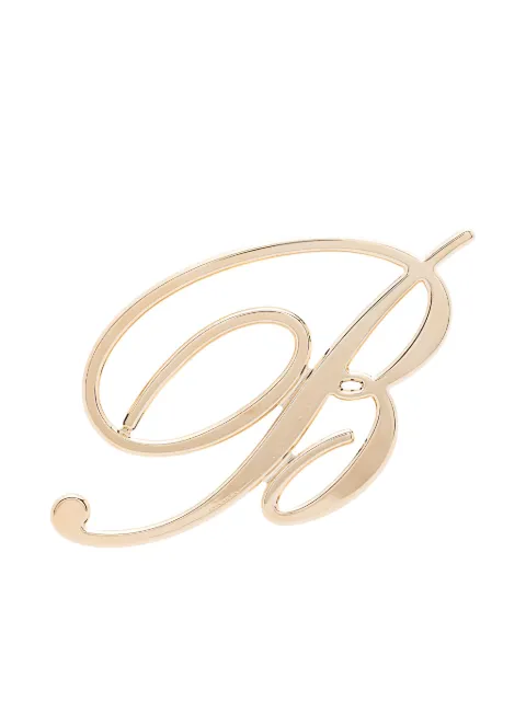 Blumarine logo-plaque earring
