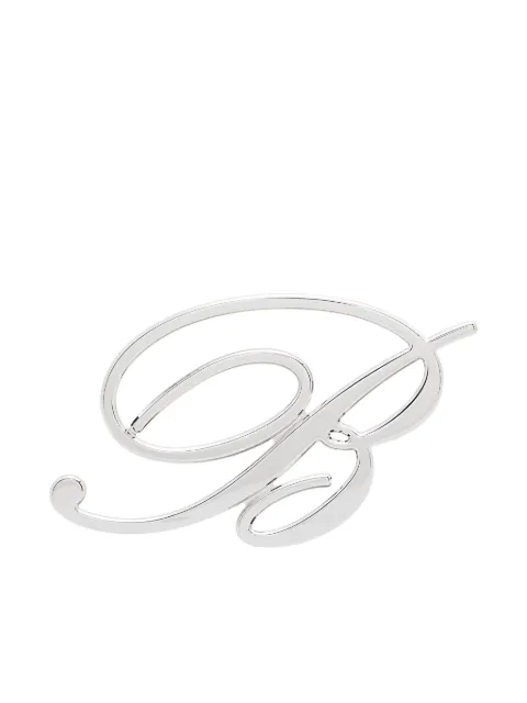 Blumarine logo-plaque earring
