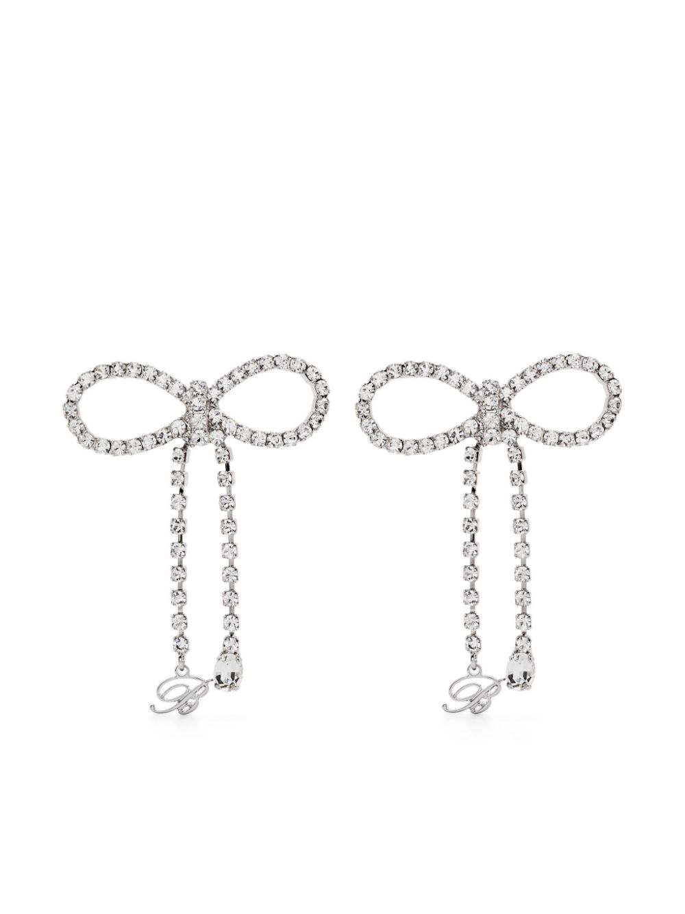 rhinestone-bow earrings