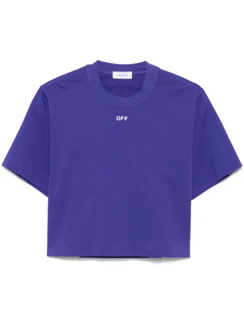 Off-White playera de algodón