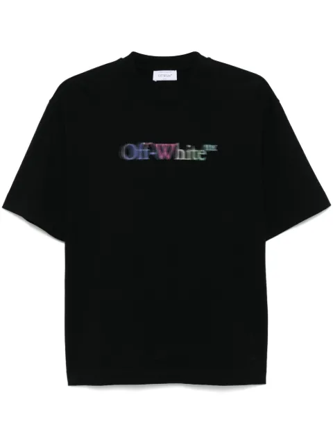 Off-White playera con logo estampado
