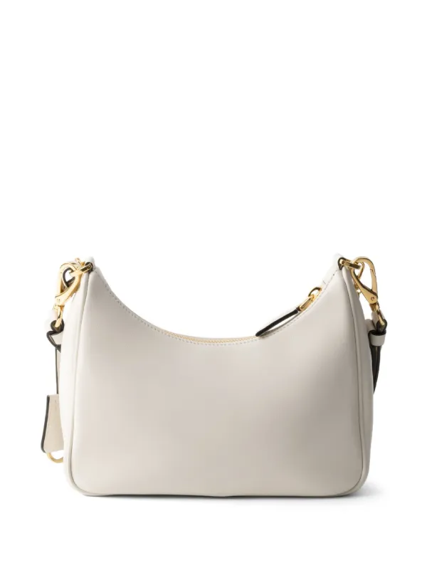 Prada Re-Edition ショルダーバッグ ミニ | ホワイト | FARFETCH JP