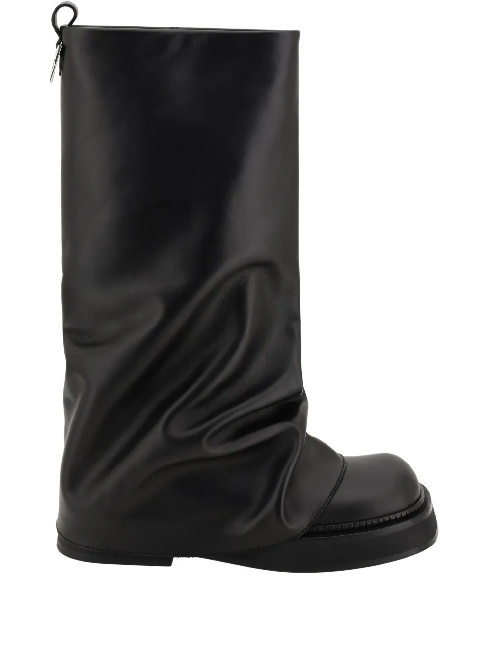 Shop Attico Robin Knee-high Boots In Black