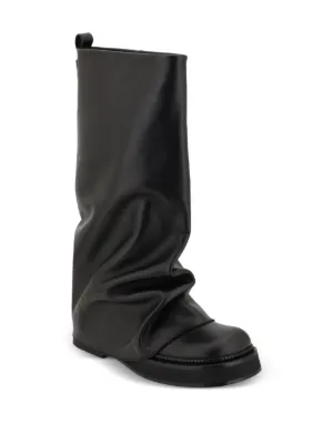 ショートブーツ・ブーティ THE ATTICO The Attico Boots Black (247WSH00832 LBT019AA100) Attico Over-the-Knee Boots, Size 36 EU