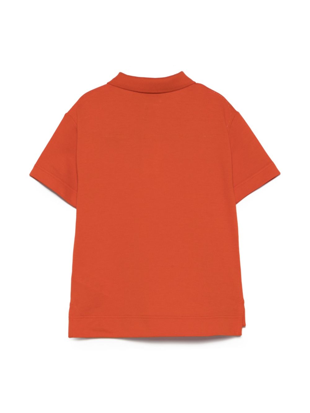 Burberry Kids Katoenen poloshirt - Oranje