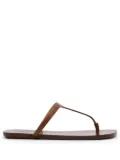 Marsèll leather flip flops - Brown