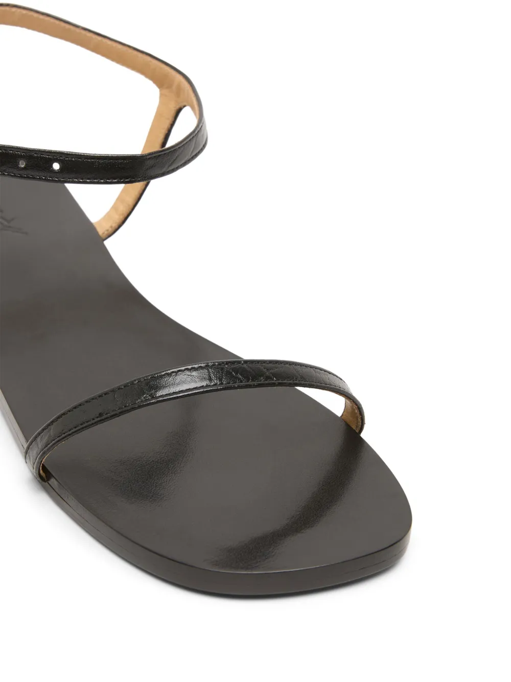 Marsèll leather sandals Black