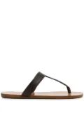 Marsèll leather flip flops - Brown