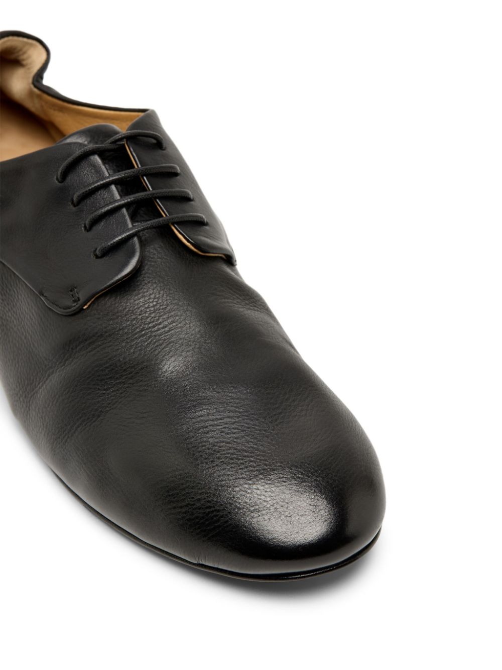 Marsèll gathered heel Derby shoes Black