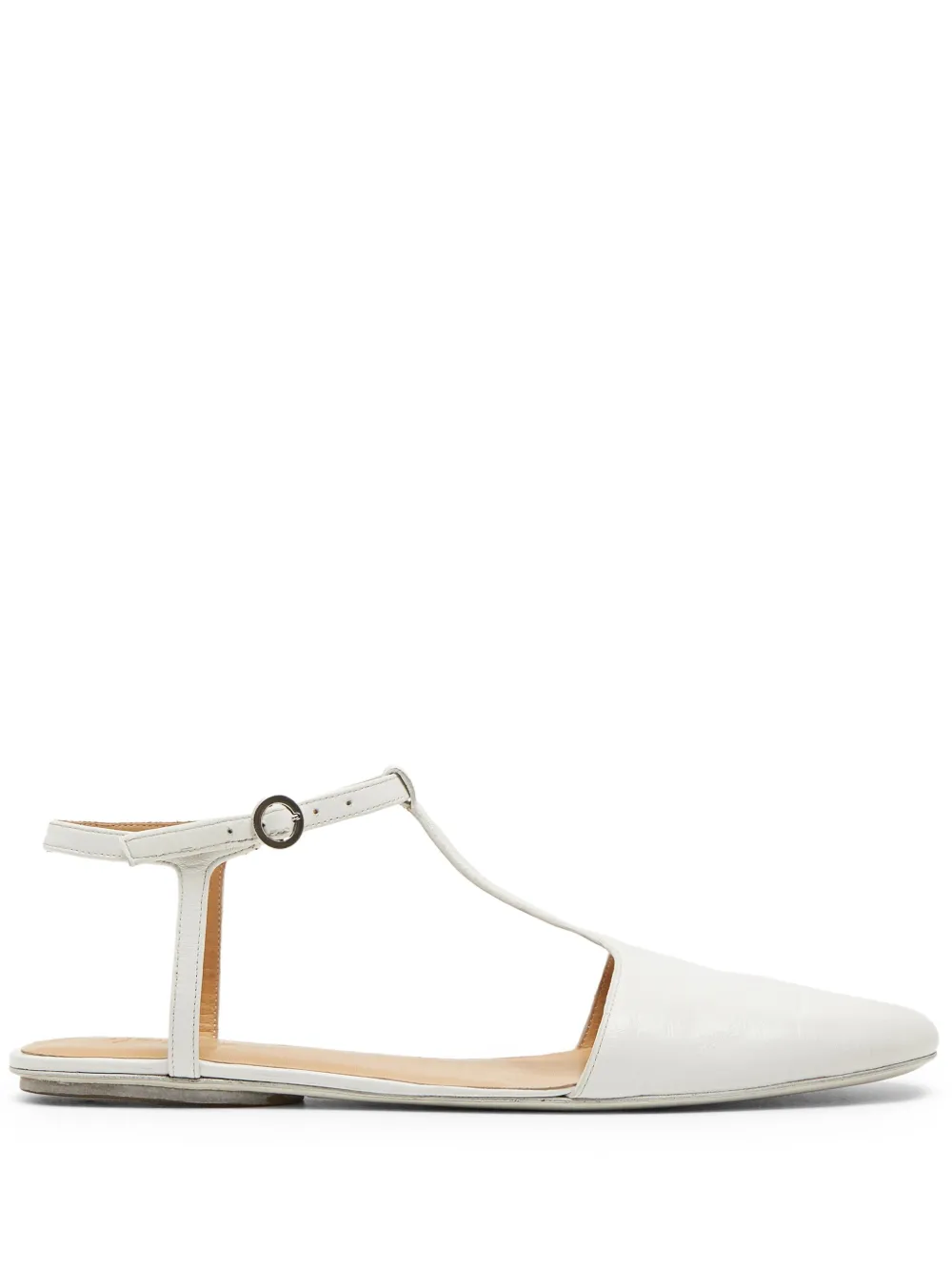 Marsèll leather ballet flats White