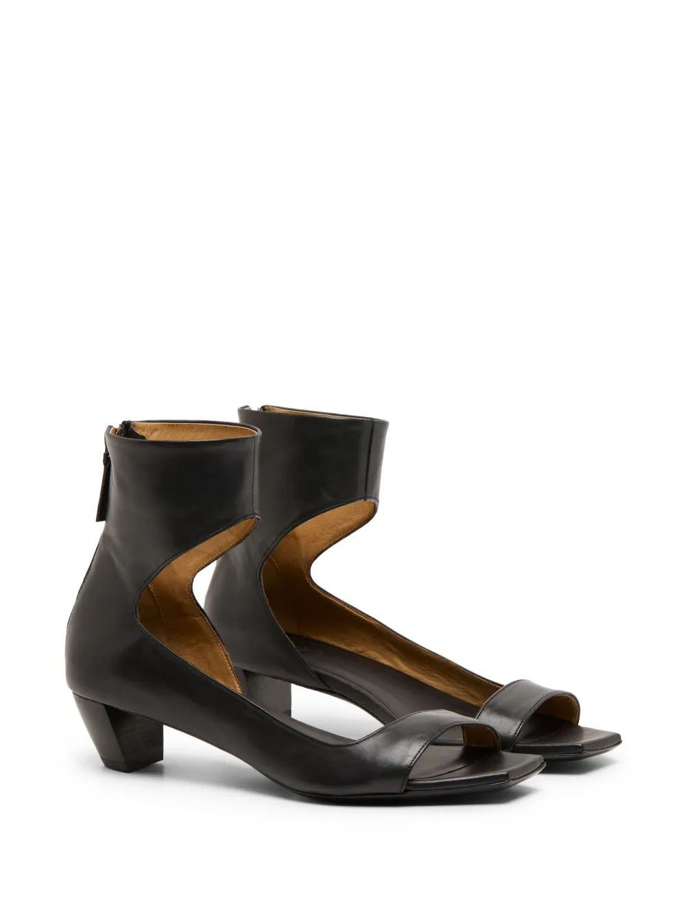 Marsèll leather sandals Black