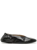 Marsèll leather ballet flats - Black