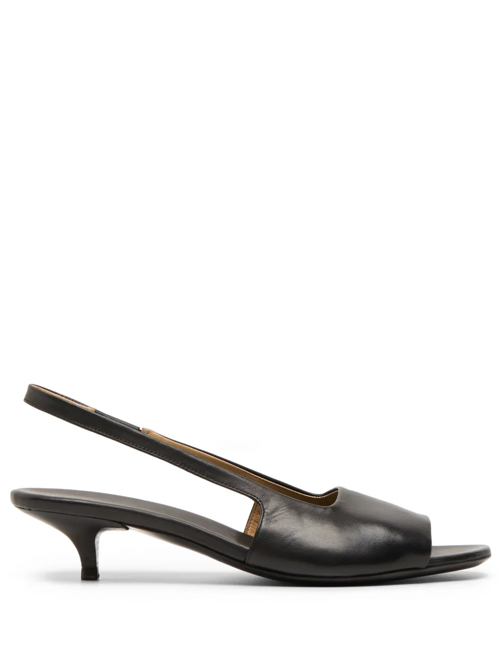 Marsèll leather slingback sandals Black