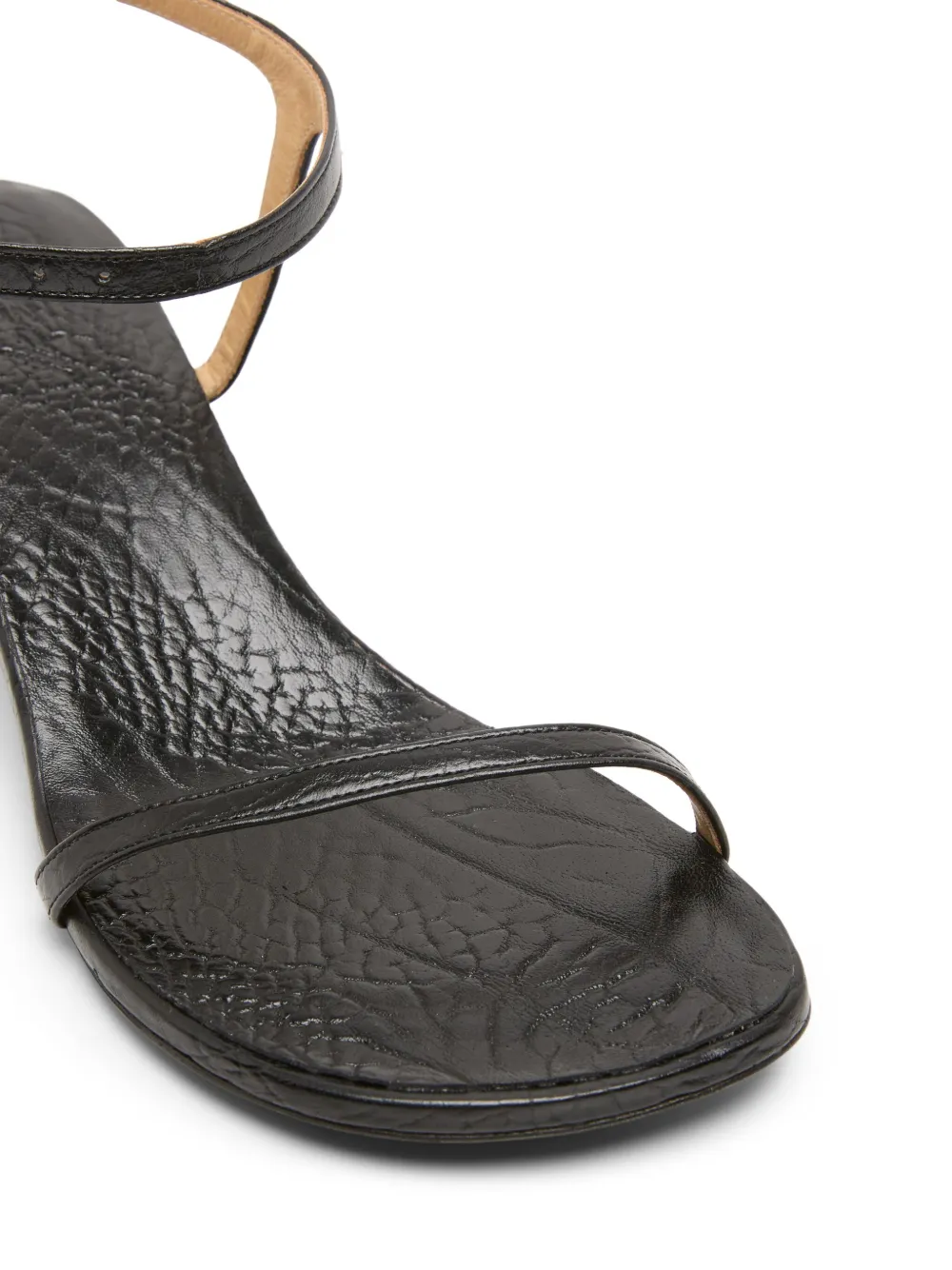 Marsèll leather sandals Black