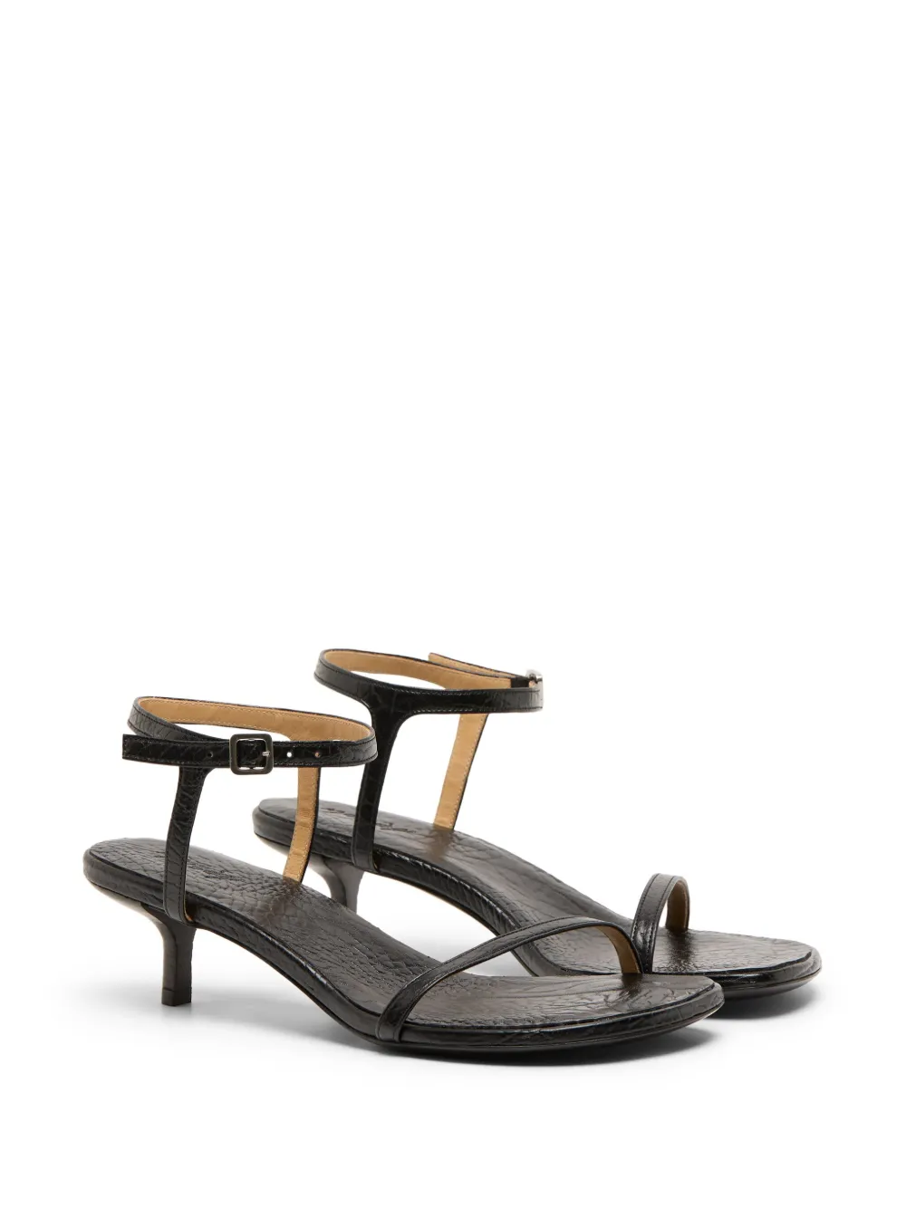 Marsèll leather sandals Black