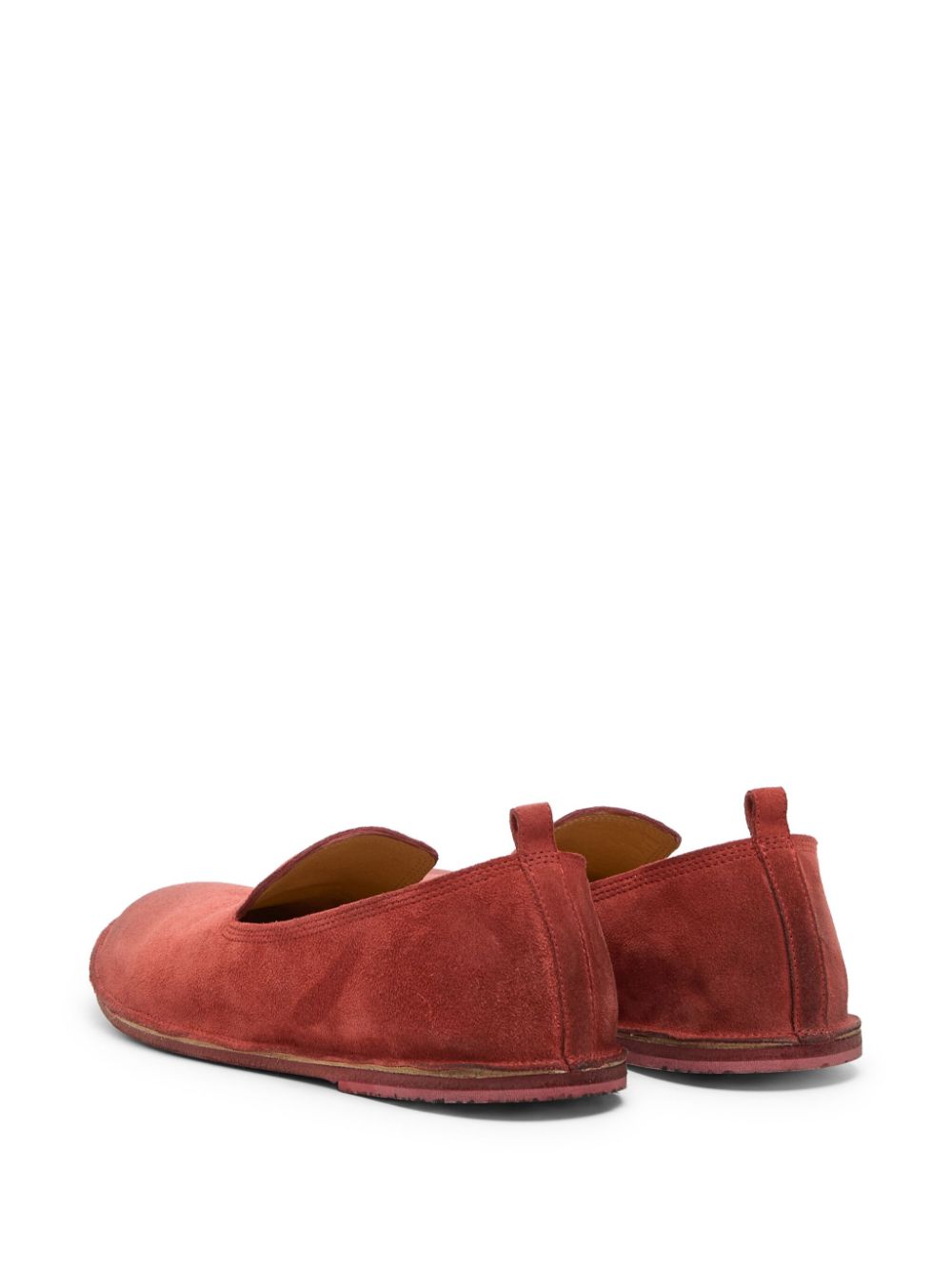 Marsèll suede loafers Red