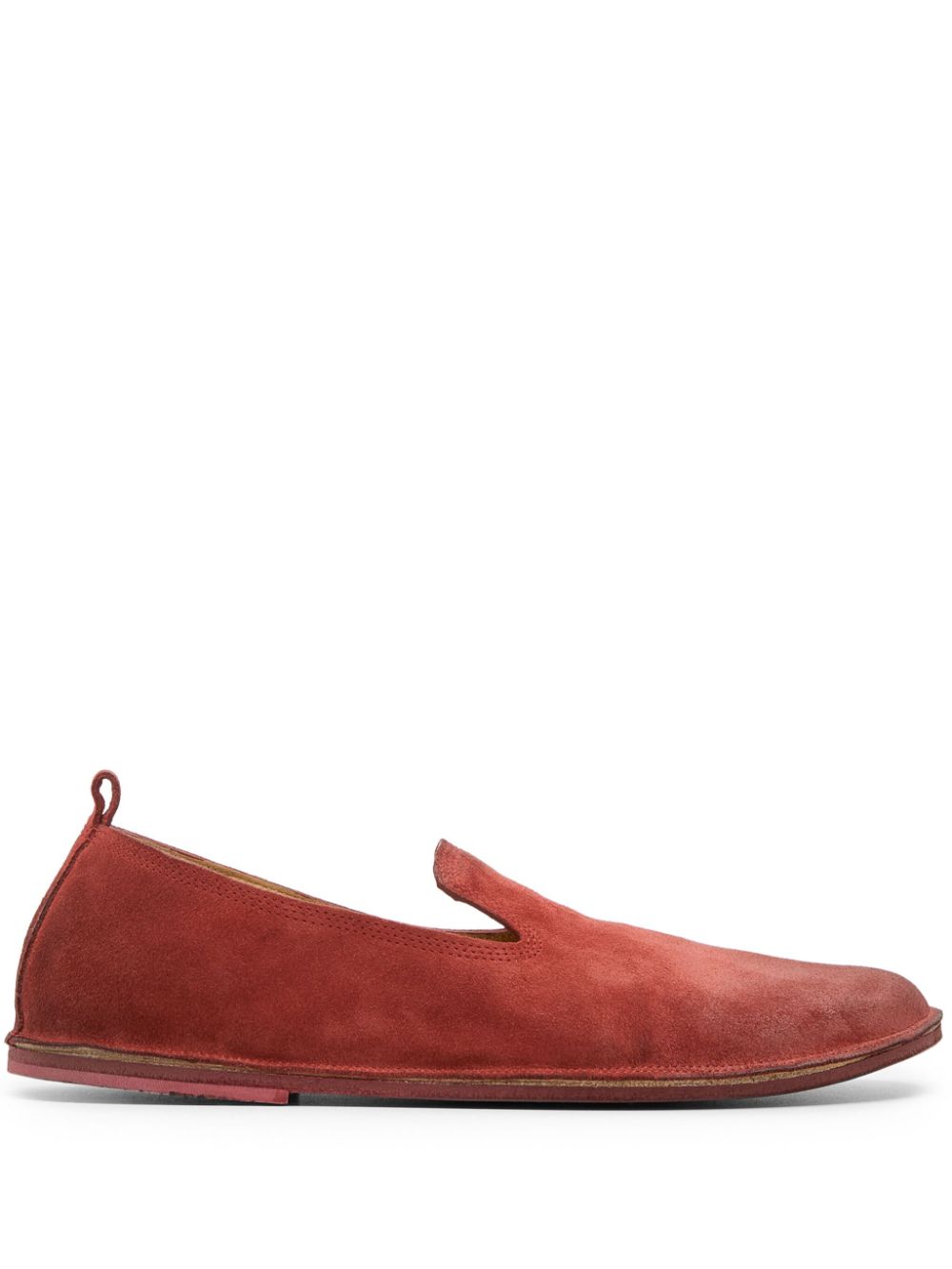 Marsèll suede loafers Red