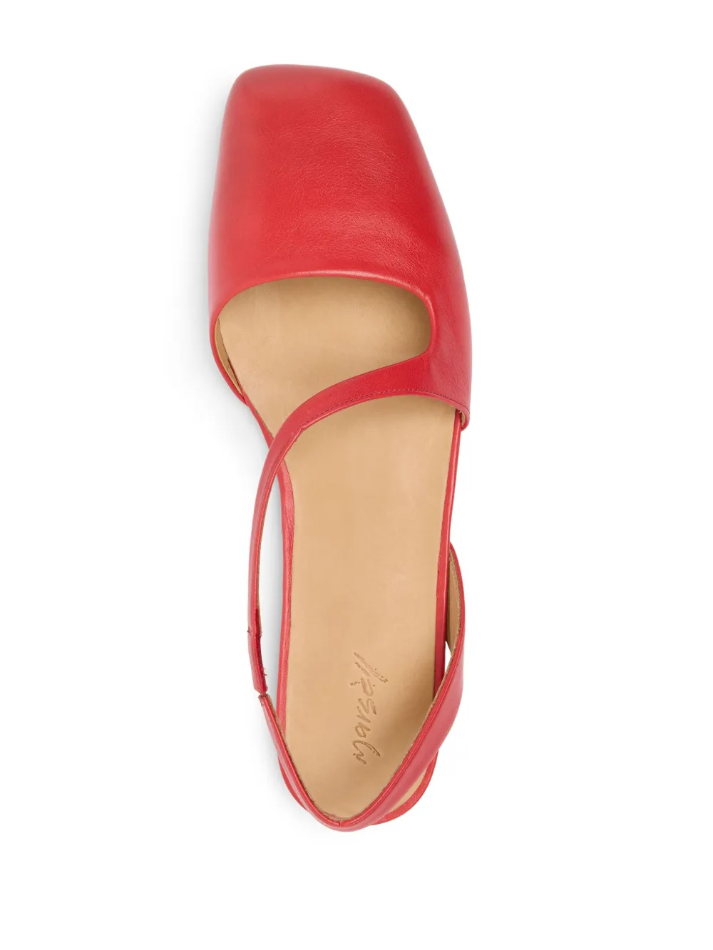 Marsèll strappy ballerina shoes Red