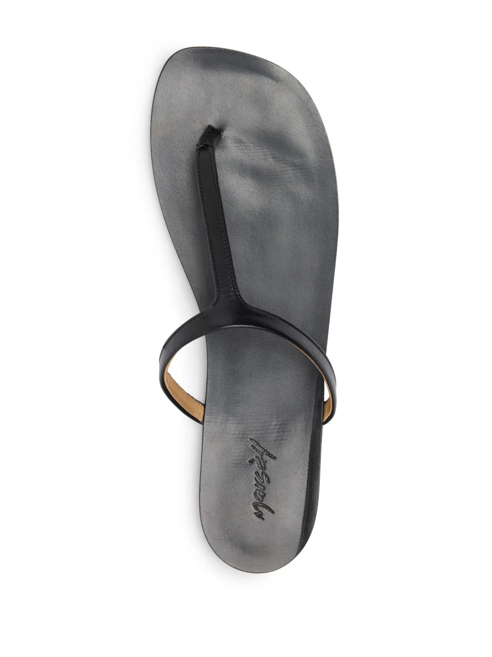 Marsèll leather sandals Black