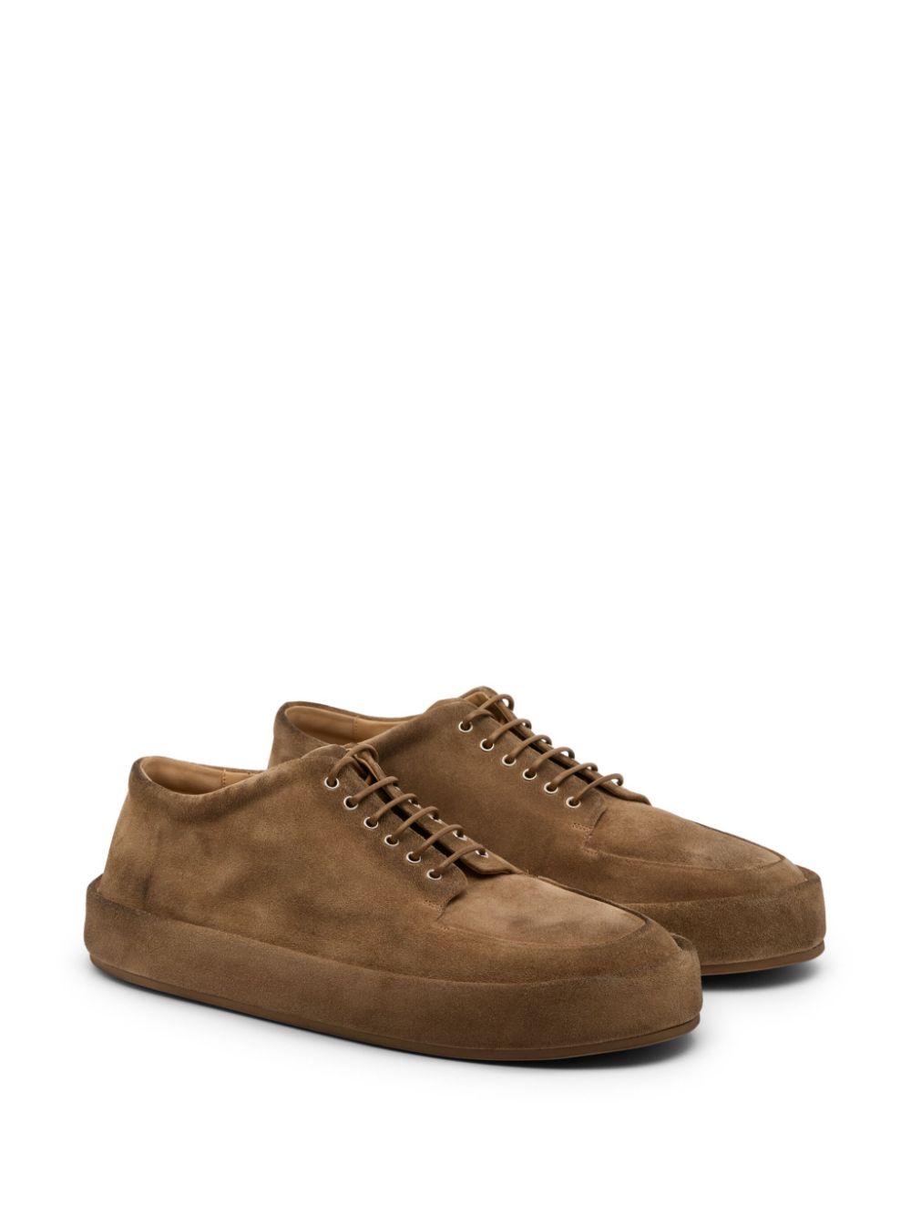 Marsèll Derby schoenen met chunky zool - Bruin