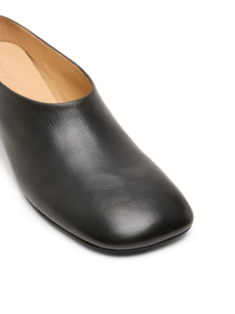 Marsèll leather mules Black