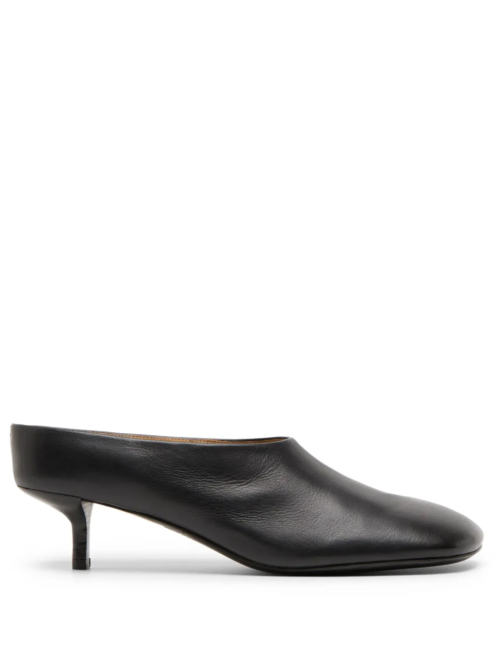 Marsèll leather mules Black