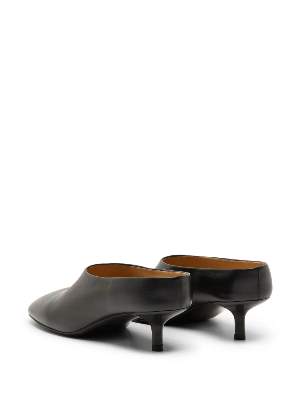 Marsèll leather mules Black