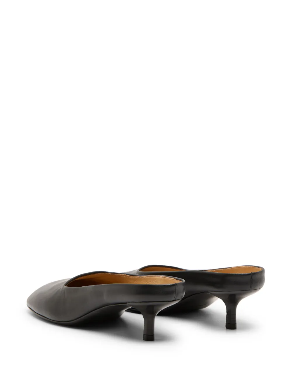 Marsèll leather mules Black