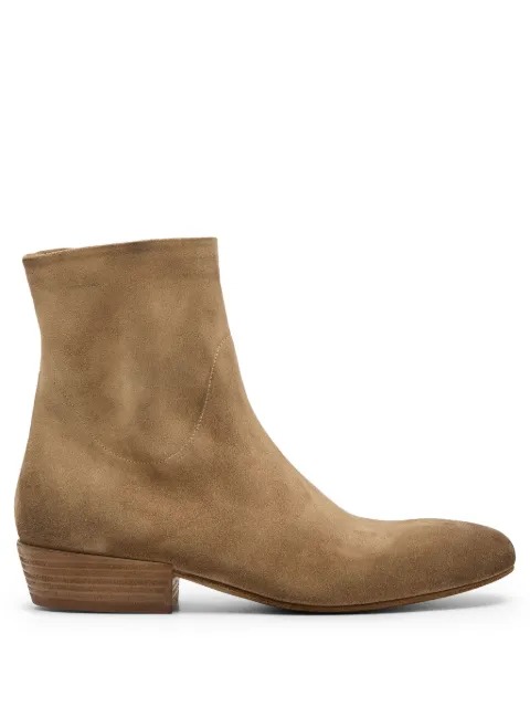 Marsèll botines de gamuza