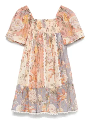 ZIMMERMANN Kids Awaken ポルカドット ワンピース | ブルー | FARFETCH JP