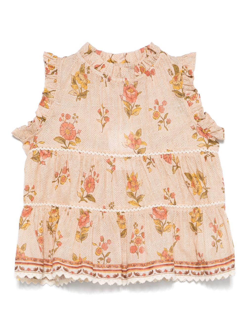 ZIMMERMANN Kids Tallow top - Neutrals