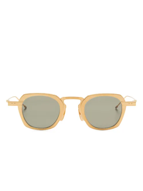 Lunettes de soleil à monture géométrique - Thom Browne Eyewear - Modalova