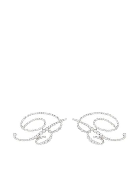 Blumarine aretes con placa del logo