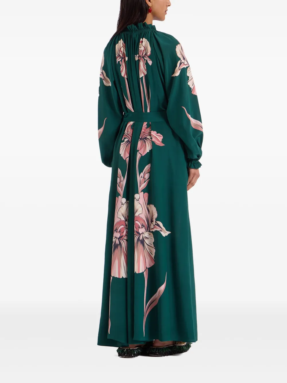 La DoubleJ Carere maxi-jurk Groen
