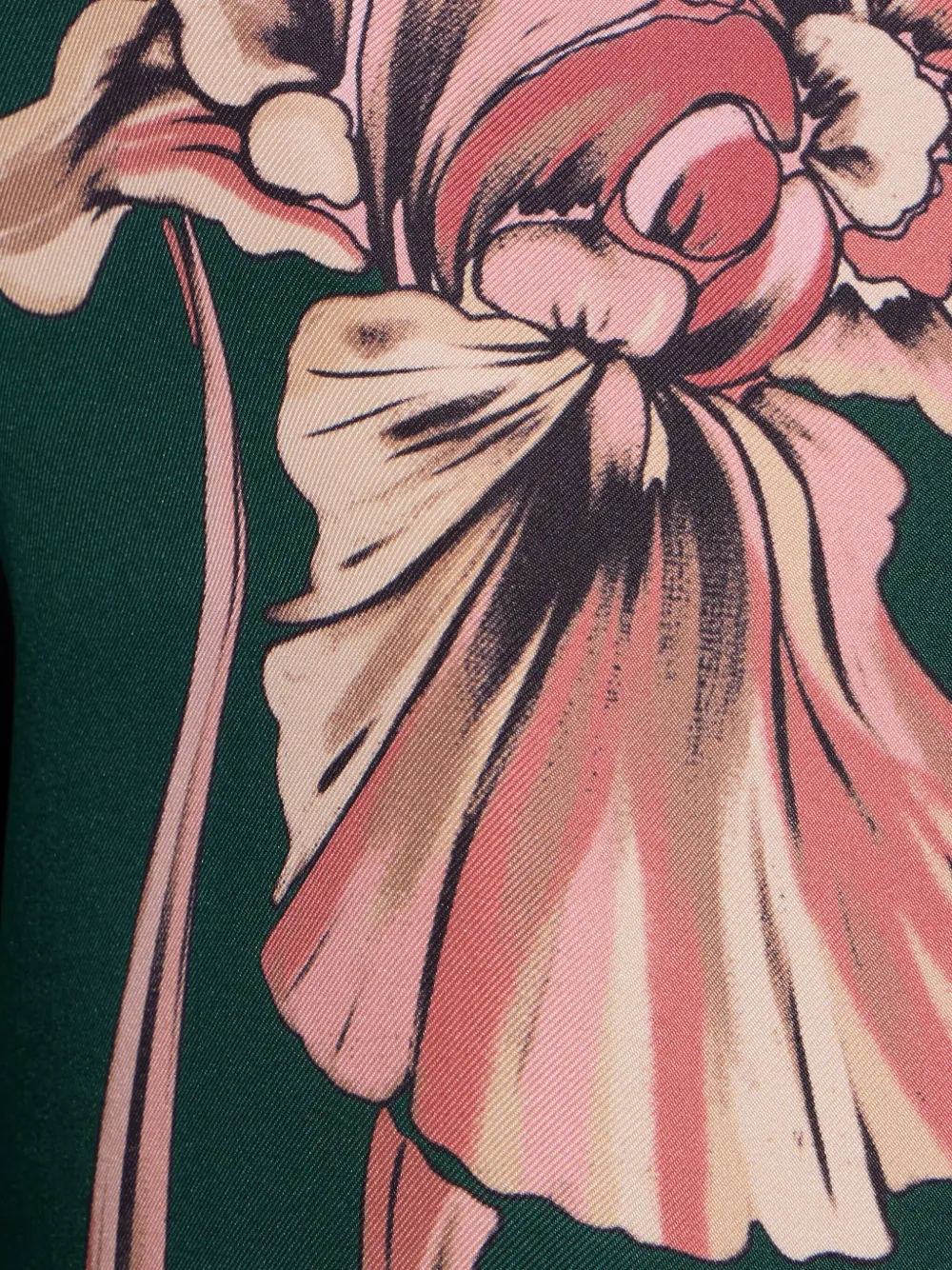 La DoubleJ Satijnen blouse Groen
