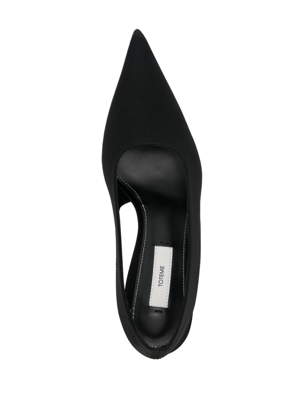 TOTEME 60 mm slingback pumps Zwart