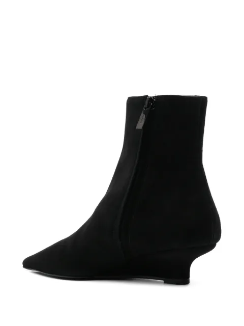 TOTEME 50mm suede boots 251WAS0171LE0012 - 2